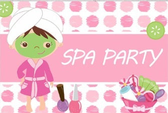 SPA SALON MANICURE FACIALS PERSONALISED BIRTHDAY PARTY BANNER BACKDROP